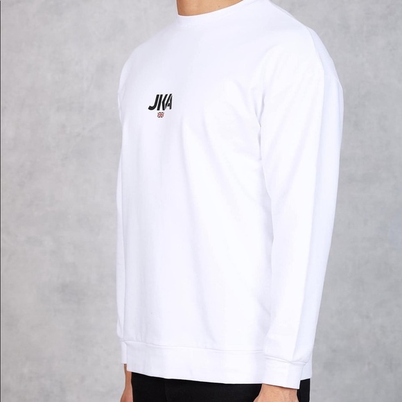 JKA Sweatshirt British Flag Print Logo XL ( NWOT) - Picture 2 of 7